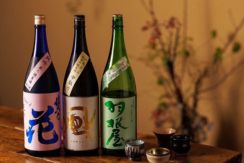 日本酒ボトル